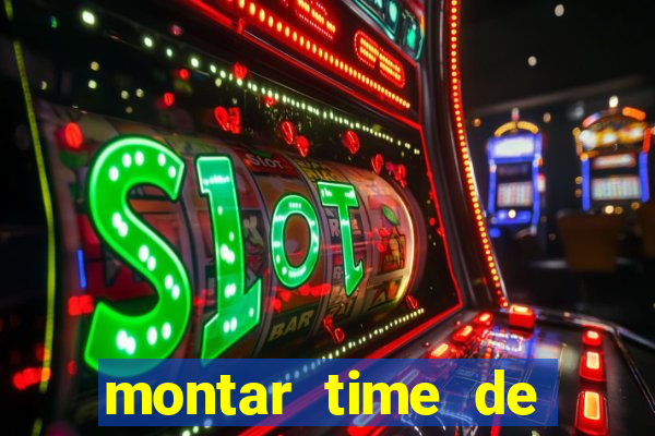 montar time de futebol site