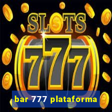 bar 777 plataforma