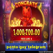 ponto gay telegram