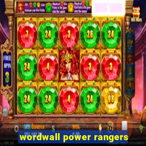 wordwall power rangers