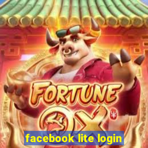 facebook lite login