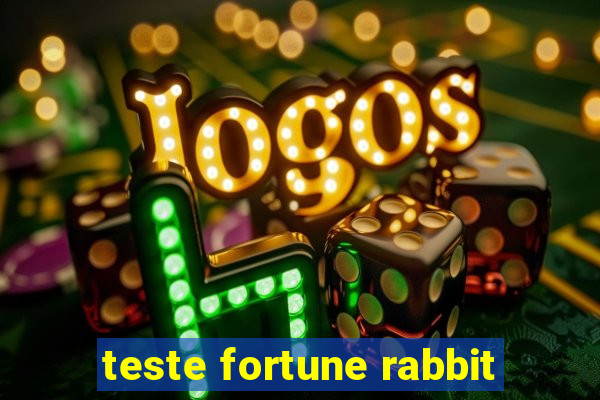 teste fortune rabbit