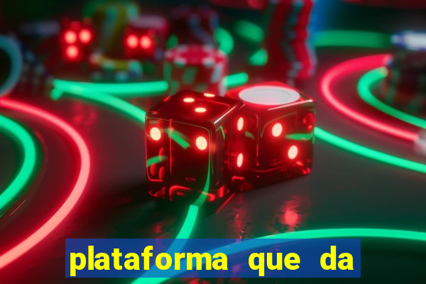 plataforma que da para depositar 1 real