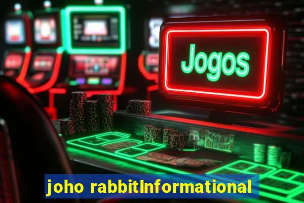 joho rabbitInformational