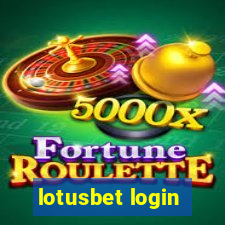 lotusbet login